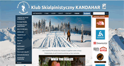 Desktop Screenshot of kandahar.pl
